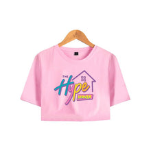 Load image into Gallery viewer, The Hype House Exposed navel Tshrit Charli D'Amelio T-Shirt Unisex Oversize O-neck Addison Rae Tops Women Funny Tshirt