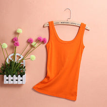 Load image into Gallery viewer, 2019 Spring Summer Tank Tops Women Sleeveless Round Neck Loose T Shirt Ladies Vest Singlets Camisole Cotton Ladies Thin Vest 1
