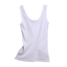 Load image into Gallery viewer, 2019 Spring Summer Tank Tops Women Sleeveless Round Neck Loose T Shirt Ladies Vest Singlets Camisole Cotton Ladies Thin Vest 1
