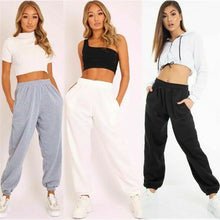 Load image into Gallery viewer, 2020 Solid Color Women Harem Pants Casual High Waist Sweatpants Baggy Long Trousers Joggers Sport
